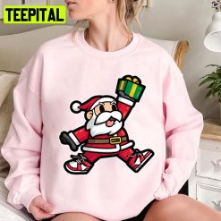 Jumpkid Santa Jordan Christmas Unisex Sweatshirt