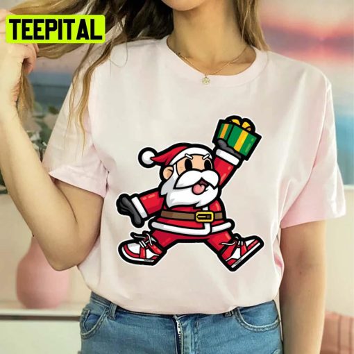 Jumpkid Santa Jordan Christmas Unisex Sweatshirt