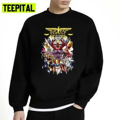 Justice Friends Vintage Superheroes Unisex Sweatshirt