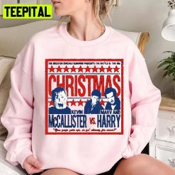 Kevin Vs Marv And Harry Christmas Home Alone Unisex Sweatshirt