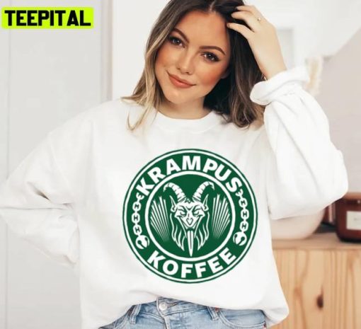 Krampus Koffee Xmas Holiday Sweatshirt