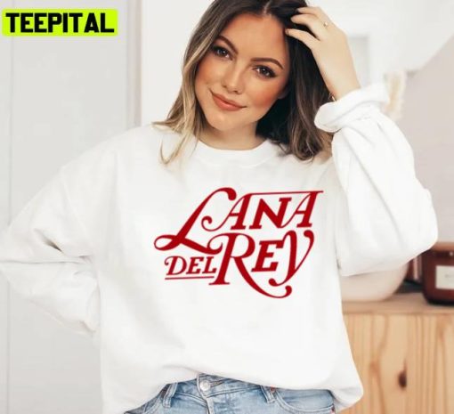 Lana Del Rey Red Name For Christmas Unisex Sweatshirt