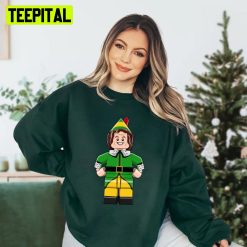 Lego Buddy The Elf Christmas Unisex Sweatshirt