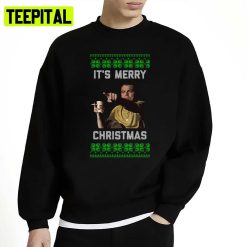 Leonardo Pointing Meme Christmas Unisex Sweatshirt