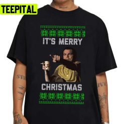 Leonardo Pointing Xmas Holiday Sweatshirt