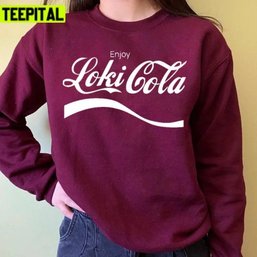 Loki Cola Logo Holiday Retro Sweatshirt