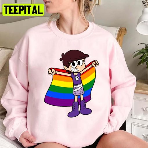 Luna Lgbt Flag The Loud House Unisex Sweatshirt