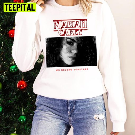 Mariah Carey For Christmas Unisex Sweatshirt