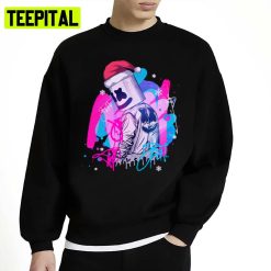 Marshmello Graffiti Christmas Unisex Sweatshirt