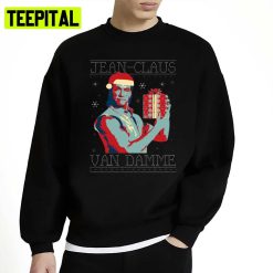 Meme Jean Claus Van Damme Christmas Unisex Sweatshirt