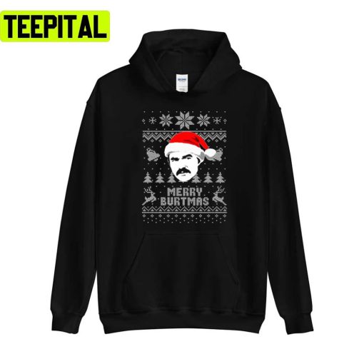 Merry Burtmas Xmas Parody Holiday Sweatshirt