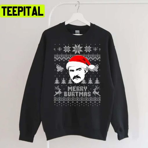 Merry Burtmas Xmas Parody Holiday Sweatshirt