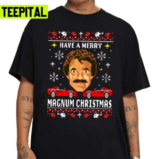 Merry Christmas Magnum Unisex Sweatshirt