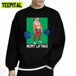 Merry Liftmas Funny Christmas Unisex Sweatshirt