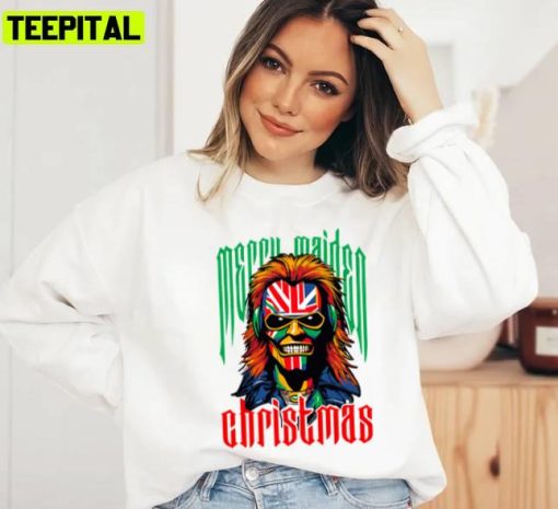 Merry Maiden Christmas Unisex Sweatshirt