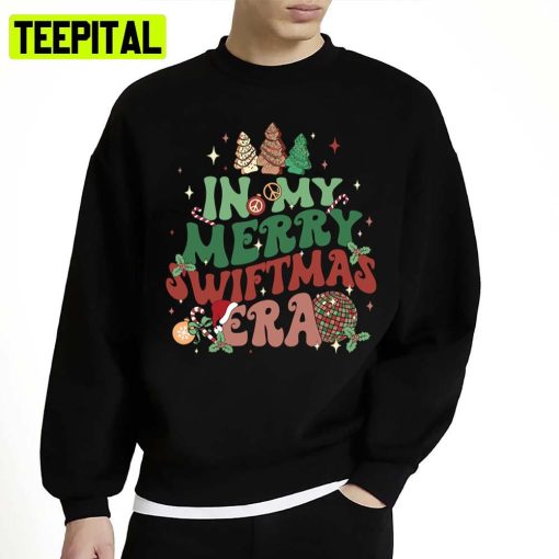 Merry Swiftmas In My Taylor Era Unisex Sweatshirt