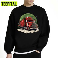 Merry Trucking Christmas Unisex Sweatshirt