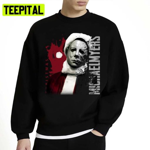 Michael Myers Christmas Scary Unisex Sweatshirt