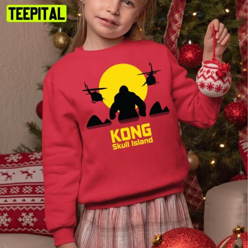 Mini Skull Island Battle Unisex Sweatshirt