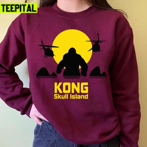 Mini Skull Island Battle Unisex Sweatshirt