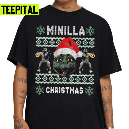 Minilla Christmas Exclusive Godzilla Unisex Sweatshirt