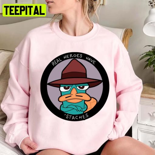 Movember Phineas And Ferb Agent P Unisex Sweatshirt