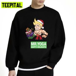 Mr Yoga Happy Holidays Unisex Sweatshirt