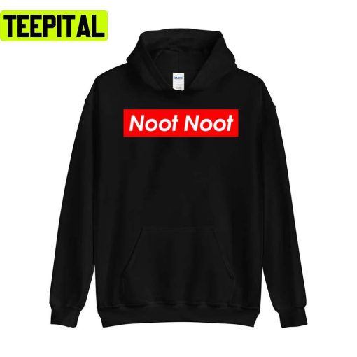 Noot Noot Pingu Red Logo Sweatshirt