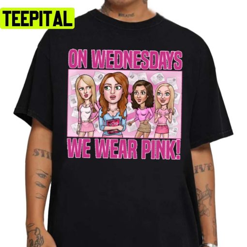 On Wednesdays We Wear Pink Mean Girls Unisex Sweatshirt