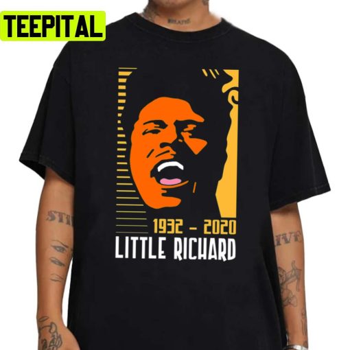 Orange Restro Of Little Richard Legend Unisex Sweatshirt