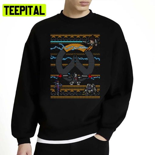 Overwatch Christmas Pattern Unisex Sweatshirt