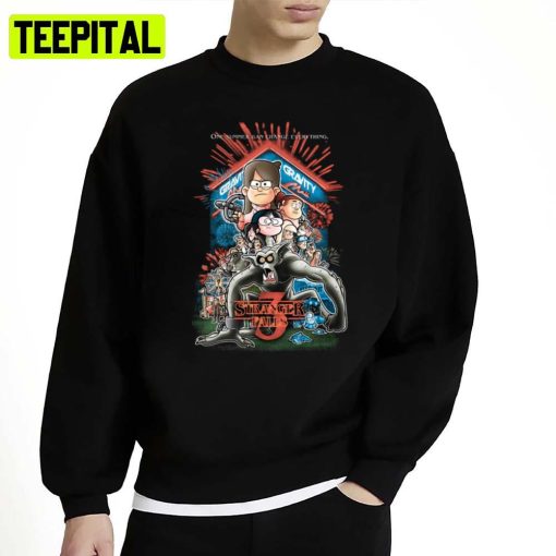 Parody Stranger Things Gravity Falls Unisex Sweatshirt