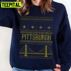 Pittsburgh Bridge Christmas Unisex Sweatshirt