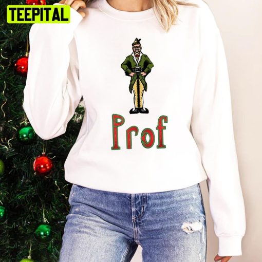 Prof Xmas Holiday Retro Sweatshirt