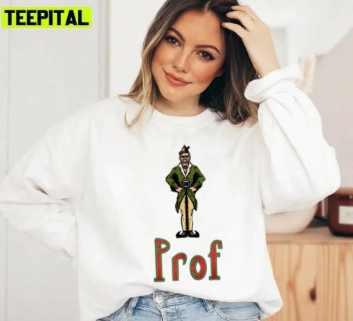 Prof Xmas Holiday Retro Sweatshirt