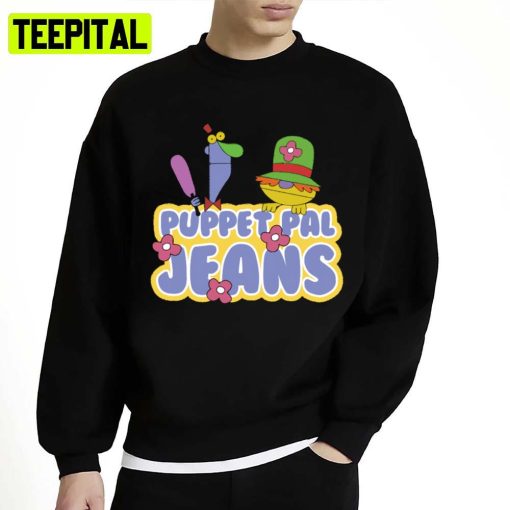 Puppet Pal Jeans Dexter’s Laboratory Unisex Sweatshirt