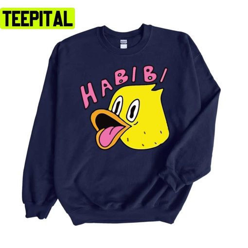 Quackity Duck Habibi Cute Art Unisex Sweatshirt