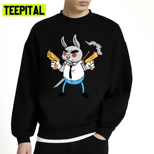 Rabbit Assassin Unisex Sweatshirt