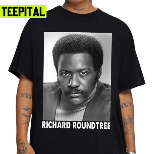 Richard Roundtree Black And White Holiday Sweatshirt