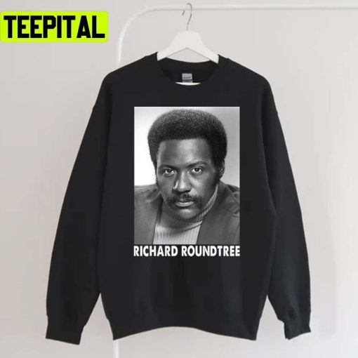 Richard Roundtree Black And White Holiday Sweatshirt