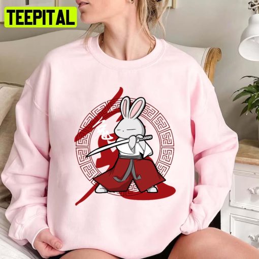 Samurai Rabbit Unisex Sweatshirt