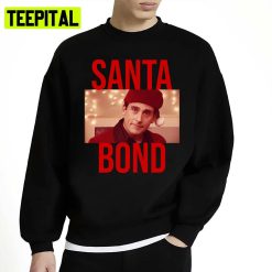 Santa Bond Christmas Michael Scott The Office Unisex Sweatshirt