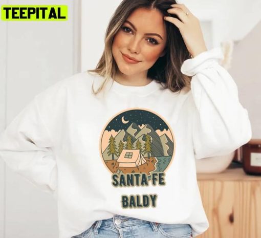 Santa Fe Baldy Xmas Holiday Sweatshirt