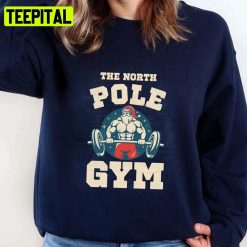 Santa Gym Christmas Unisex Sweatshirt