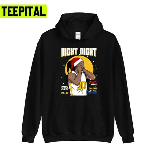 Santa Hat Steph Curry Christmas Night Sweatshirt