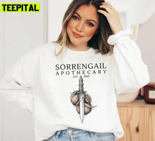 Sorrengail Apothecary Fourth Wing Violet Sorrengail Unisex Sweatshirt