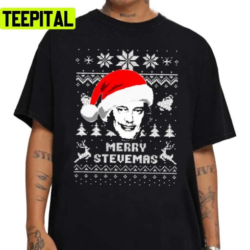 Steve Buscemi Merry Stevemas Unisex Sweatshirt