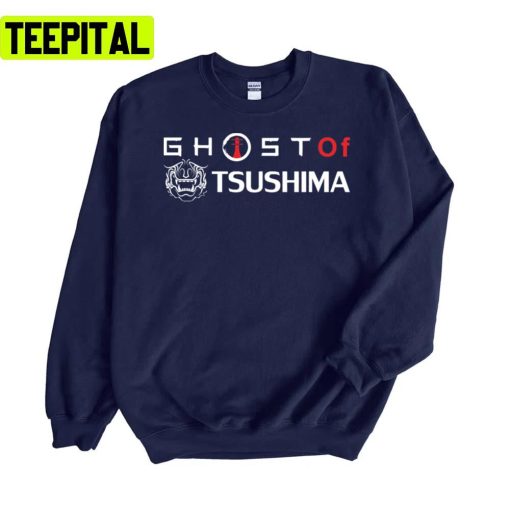 Text Design Ghost Of Tsushima Unisex Sweatshirt