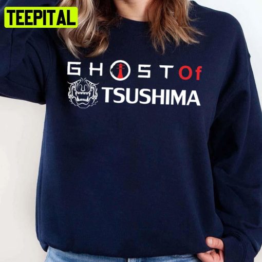 Text Design Ghost Of Tsushima Unisex Sweatshirt