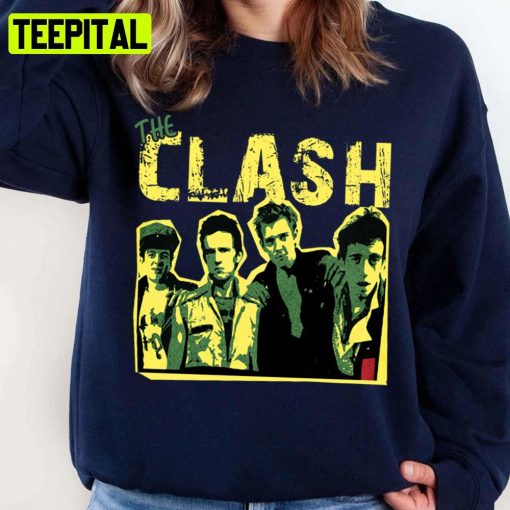 The Clash Retro Band Unisex Sweatshirt